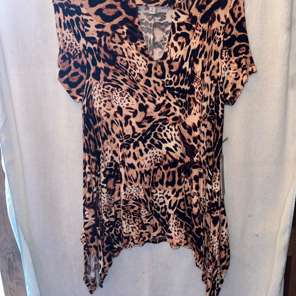 Leopard Print Women's Top